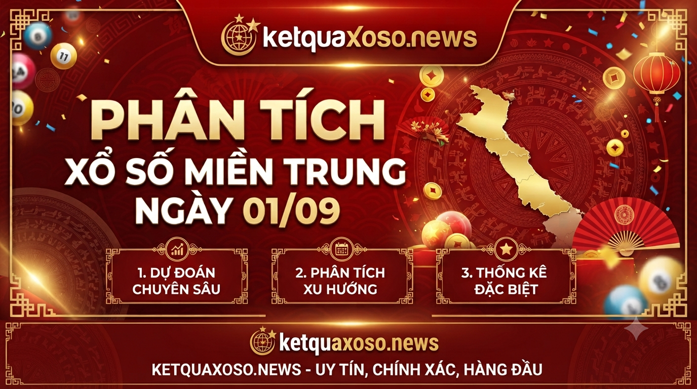 Dự Đoán Chu Kỳ Lô Tô XSMT Thứ Ba Ngày 01/09/2026 – Phân Tích Cầu Kèo Đắk Lắk & Quảng Nam